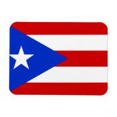 Flag of Puerto Rico Magnet (Horizontal)
