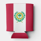 Flag of Raleigh, North Carolina Can Cooler Dosenkühler (Rückseite)