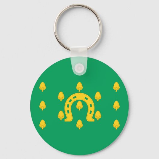 Flag of Rutland Keychain Schlüsselanhänger (Vorderseite)