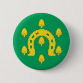 Flag of Rutland Pinback Button (Vorderseite)