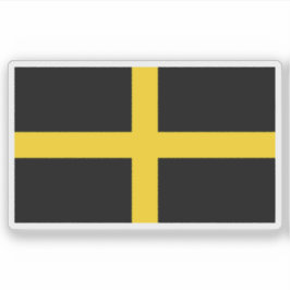 Flag of Saint David, Wales Aufkleber