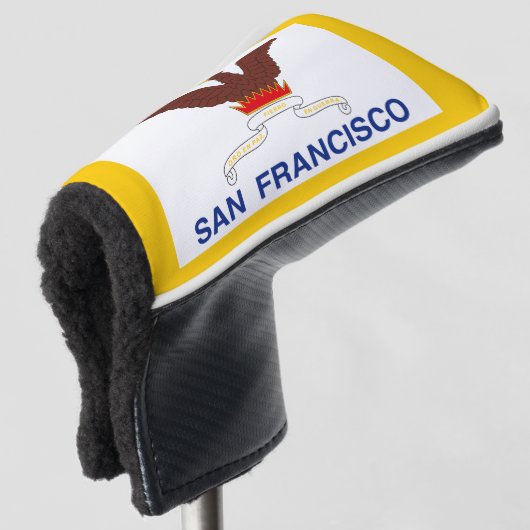 Flag of San Francisco, California Golf Headcover (3/4 Vorderseite)