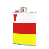Flag of Santa Barbara, California Flask Flachmann (Links)