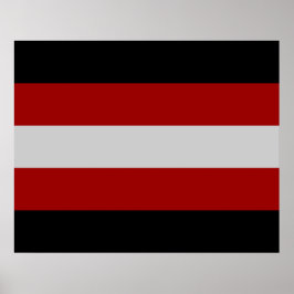 Flag of Satanism Poster
