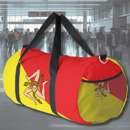 Flag of Sicily Duffle Bag