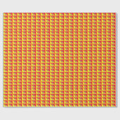 Flag of Sicily Repeat Print Trinacria  Geschenkpapier (Flach)