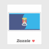 Flag of South Lanarkshire, Scotland Aufkleber (Blatt)