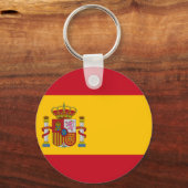 Flag of Spain - Bandera de España - Spanish Flag Schlüsselanhänger (Vorderseite)