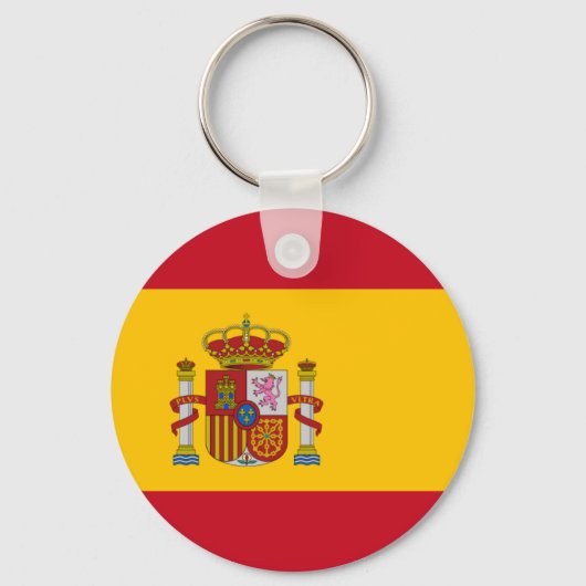 Flag of Spain  Keychain Schlüsselanhänger (Vorderseite)
