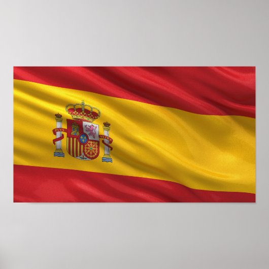 Flag of Spain Poster (Vorne)