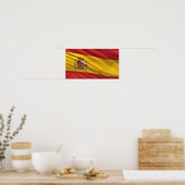 Flag of Spain Poster (Küche)