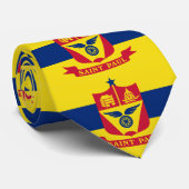 Flag of St. Paul, Minnesota Tie Krawatte (Gerollt)