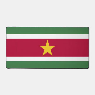 Flag of Suriname Schreibtischunterlage