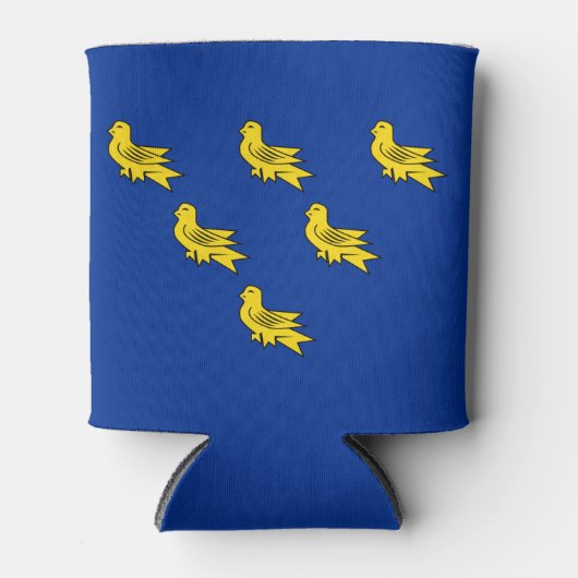 Flag of Sussex Can Cooler Dosenkühler (Vorderseite)