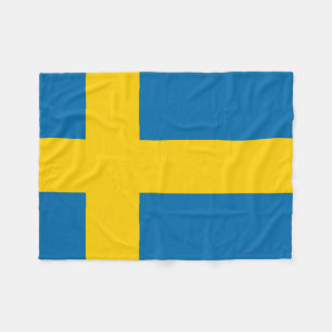 Flag_of_Sweden 6k Fleecedecke