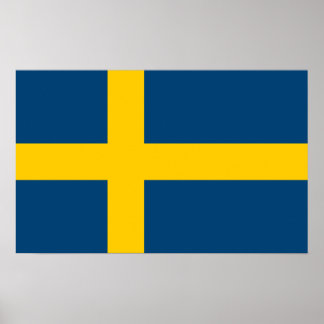 Flag of Sweden Poster