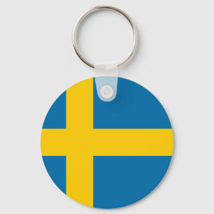 Flag of Sweden Schlüsselanhänger