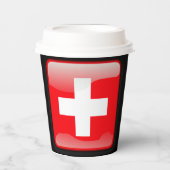 Flag_of_Switzerland Pappbecher (Vorderseite)