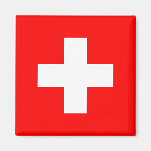 Flag of Switzerland – Schweiz – Suisse – Svizzera Magnet