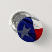Flag of Texas Pop Art Button (Vorne & Hinten)