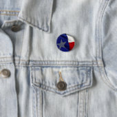 Flag of Texas Pop Art Button (Beispiel)