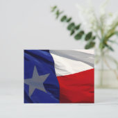 Flag of Texas Pop Art Einladungspostkarte (Stehend Vorderseite)