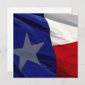 Flag of Texas Pop Art Feiertagskarte (Vorne/Hinten)