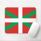 Flag of the Basque Country Mousepad (Mit Mouse)