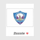 Flag of the city of Dodoma, Tanzania Aufkleber (Blatt)