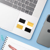 Flag of the city of Lévis, Quebec, Canada Aufkleber (Laptop mit iPhone)