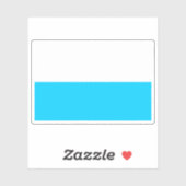 Flag of the city of Santa Marta, Belize Aufkleber (Blatt)