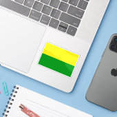 Flag of the city of Sarteneja, Belize Aufkleber (Laptop mit iPhone)