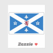 Flag of the city of Stirling, Scotland Aufkleber (Blatt)