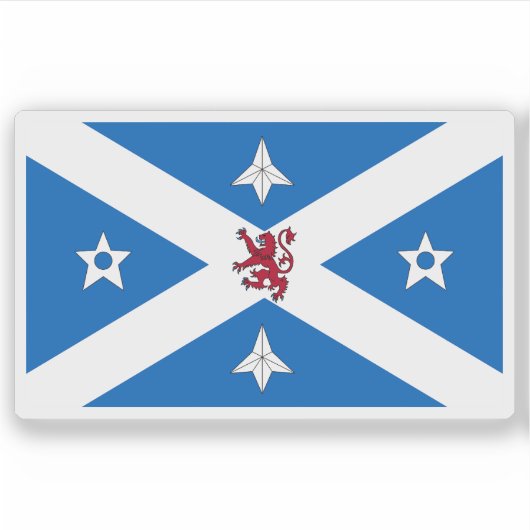 Flag of the city of Stirling, Scotland Aufkleber (Vorderseite)