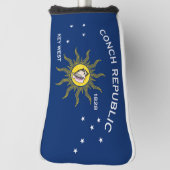 Flag of the Conch Republic, Flag of Key West Golf Headcover (Rotieren 90)
