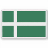 Flag of the island of Barra, Scotland Aufkleber (Vorderseite)