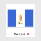 Flag of the Kingdom of Buganda, Uganda Aufkleber (Blatt)