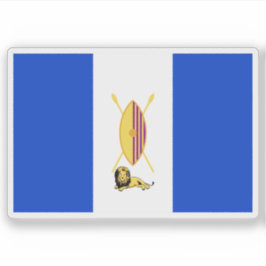 Flag of the Kingdom of Buganda, Uganda Aufkleber