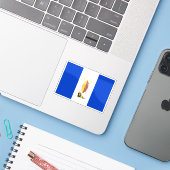 Flag of the Kingdom of Buganda, Uganda Aufkleber (Laptop mit iPhone)