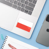 Flag of the Merina Kingdom (1810–1885), Madagascar Aufkleber (Laptop mit iPhone)