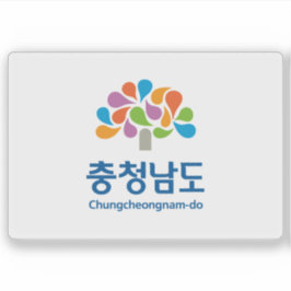 Flag of the South Chungcheong Province,South Korea Aufkleber