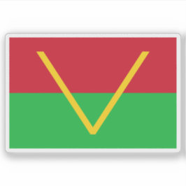 Flag of the South Kasai (1960–1962) Aufkleber