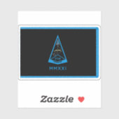 Flag of the Space Training and Readiness Command Aufkleber (Blatt)