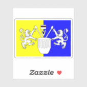 Flag of the Tooro People, Uganda Aufkleber (Blatt)