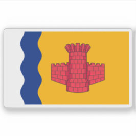 Flag of the village of Bothwell, Scotland Aufkleber