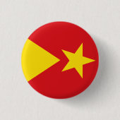 Flag of Tigray Region Button (Vorderseite)