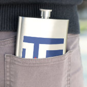 Flag of Toronto, Ontario Flask Flachmann (Beispiel)