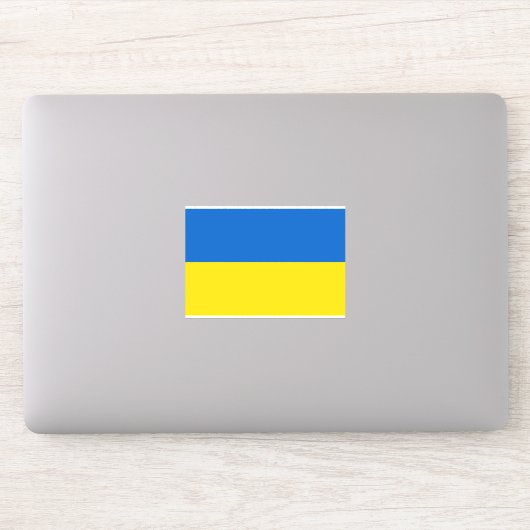 Flag of Ukraine Aufkleber (Computer)
