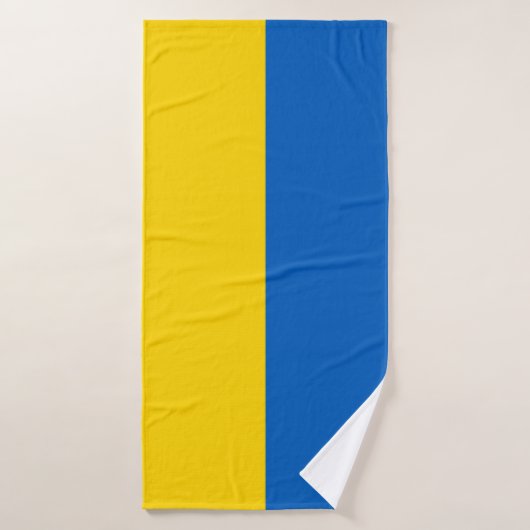 Flag of Ukraine Badehandtuch (Badehandtuch)