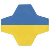 Flag of Ukraine Button Fußball (Flach)